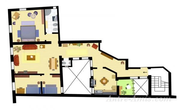 Dossier 5159-Plan de l'appartement